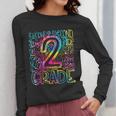 Tie Dye 2nd Grade Typography Team Second Grade Teacher Women Long Sleeve T-Shirt, 2nd Grade Teacher Gifts, funny design Tie Dye 2nd Grade Typography Team Second Grade Teacher Women Long Sleeve T-Shirt, 2nd Grade Teacher Gifts, funny design