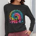 Tie Dye Prek Teacher Rainbow Preschool Back To School Girl Women Long Sleeve T-Shirt, funny design Tie Dye Prek Teacher Rainbow Preschool Back To School Girl Women Long Sleeve T-Shirt, funny design