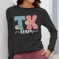 TK Team Back To School Teachers Students Team TK Women Long Sleeve T-Shirt, funny design TK Team Back To School Teachers Students Team TK Women Long Sleeve T-Shirt, funny design