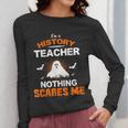 History Teacher School Shirt Halloween Educator Men Women Kids Women Long Sleeve T-Shirt, History Teacher Gifts, funny design History Teacher School Shirt Halloween Educator Men Women Kids Women Long Sleeve T-Shirt, History Teacher Gifts, funny design