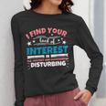 US History And Government Teacher Gifts Funny I Find You Women Long Sleeve T-Shirt, History Teacher Gifts, funny design