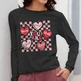 Valentine You Are Loved Worthy Enough Candy Heart Teacher For Men Women Girls Kids Women Long Sleeve T-Shirt, funny design