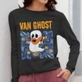 Van Ghost Art Teacher Halloween Van Gogh Starry Night Women Long Sleeve T-Shirt, funny design