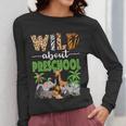 Wild About Preschool Teacher Student Preschool Zoo Safari Women Long Sleeve T-Shirt, funny design Wild About Preschool Teacher Student Preschool Zoo Safari Women Long Sleeve T-Shirt, funny design
