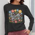 Wildflower 4th Fourth Grade Floral Back To School Teacher Women Long Sleeve T-Shirt, 4th Grade Teacher Gifts, funny design Wildflower 4th Fourth Grade Floral Back To School Teacher Women Long Sleeve T-Shirt, 4th Grade Teacher Gifts, funny design