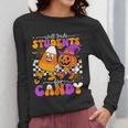 Will Trade Students For Candy Teacher Halloween Women Long Sleeve T-Shirt, funny design Will Trade Students For Candy Teacher Halloween Women Long Sleeve T-Shirt, funny design