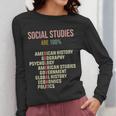 World History Classroom Social Studies History Teacher Women Long Sleeve T-Shirt, History Teacher Gifts, funny design World History Classroom Social Studies History Teacher Women Long Sleeve T-Shirt, History Teacher Gifts, funny design