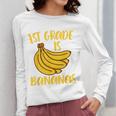 1st Grade Is Bananas Teacher Teaching Back To School Women Long Sleeve T-Shirt, funny design 1st Grade Is Bananas Teacher Teaching Back To School Women Long Sleeve T-Shirt, funny design
