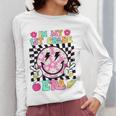 In My 1st Grade Era Smile Face Back To School Teacher Kid Women Long Sleeve T-Shirt, funny design In My 1st Grade Era Smile Face Back To School Teacher Kid Women Long Sleeve T-Shirt, funny design