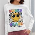 2nd Grade Teacher Shirts First Day Second Grade Shirt Girls Women Long Sleeve T-Shirt, 2nd Grade Teacher Gifts, First Grade Teacher Gifts, funny design