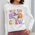 3rd Grade Boo Crew Spooky Third Grade Halloween Teacher Women Long Sleeve T-Shirt, funny design