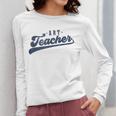 Art Teacher Men Women Cute Vintage Graphic Art Teacher Women Long Sleeve T-Shirt, funny design