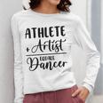 Athlete Plus Artist Equals Dancer Ballerina Teacher Student For Men Women Kids Women Long Sleeve T-Shirt, funny design