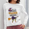 This Is My Awesome Teacher Costume Halloween Witch Women Long Sleeve T-Shirt, funny design This Is My Awesome Teacher Costume Halloween Witch Women Long Sleeve T-Shirt, funny design