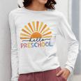 Back To School Hello Preschool For Kids Teacher Women Women Long Sleeve T-Shirt, funny design Back To School Hello Preschool For Kids Teacher Women Women Long Sleeve T-Shirt, funny design