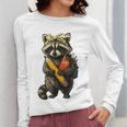Back To School Raccoon Teachers Student Kids Women Long Sleeve T-Shirt, funny design