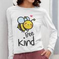 Bee Kind Bumble Bee Anti Bullying Teacher Kindness Matters Women Long Sleeve T-Shirt, funny design