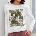 Camo Team 2nd Grade Squad Back To School Teacher Kids Boys Women Long Sleeve T-Shirt, 2nd Grade Teacher Gifts, funny design