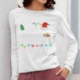 Is It Christmas Break Yet Teacher Xmas Light Santa Hat Women Long Sleeve T-Shirt, funny design Is It Christmas Break Yet Teacher Xmas Light Santa Hat Women Long Sleeve T-Shirt, funny design