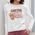 Coffee Gives Me Para Powers Parapro Teacher Squad Women Long Sleeve T-Shirt, funny design Coffee Gives Me Para Powers Parapro Teacher Squad Women Long Sleeve T-Shirt, funny design