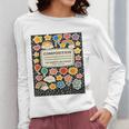 Composition Notebook Costume Teacher Matching Halloween Book Women Long Sleeve T-Shirt, funny design Composition Notebook Costume Teacher Matching Halloween Book Women Long Sleeve T-Shirt, funny design