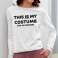 THIS IS MY COSTUME Eraser Teacher Halloween Costume Women Long Sleeve T-Shirt, funny design THIS IS MY COSTUME Eraser Teacher Halloween Costume Women Long Sleeve T-Shirt, funny design