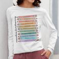 Executive Functioning Skills Back To School Sped Teacher SLP Women Long Sleeve T-Shirt, funny design