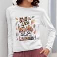 Fall In Love With Learning Teacher Autumn School Women Long Sleeve T-Shirt, funny design Fall In Love With Learning Teacher Autumn School Women Long Sleeve T-Shirt, funny design