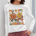Fall In Love With Learning Thanksgiving Teacher Student Women Long Sleeve T-Shirt, funny design Fall In Love With Learning Thanksgiving Teacher Student Women Long Sleeve T-Shirt, funny design