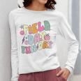 Field Day Fun Day Last Day Of School Teacher Student Women Long Sleeve T-Shirt, funny design