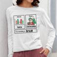 First Data Then Christmas I'm Earning A Break Sped Teacher Men Women Women Long Sleeve T-Shirt, funny design