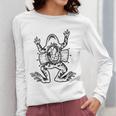 Frog Dissection Biology Anatomy Lab Science Teacher Women Long Sleeve T-Shirt, Science Teacher Gifts, funny design