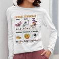 Halloween Reading Spooky Syllables Teacher Vintage Women Long Sleeve T-Shirt, funny design Halloween Reading Spooky Syllables Teacher Vintage Women Long Sleeve T-Shirt, funny design