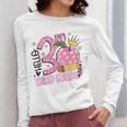 Hello 3rd Third Grade Back To School Pink Leopard Teacher Women Long Sleeve T-Shirt, funny design Hello 3rd Third Grade Back To School Pink Leopard Teacher Women Long Sleeve T-Shirt, funny design