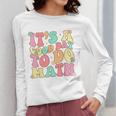 It's A Good Day To Do Math Teachers Women Kids Math Women Long Sleeve T-Shirt, funny design
