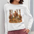 Librarian Turkey Reading Book Fall Thanksgiving Teacher Book Women Long Sleeve T-Shirt, funny design Librarian Turkey Reading Book Fall Thanksgiving Teacher Book Women Long Sleeve T-Shirt, funny design