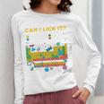 Can I Lick It Periodic Table Science Teacher Student Premium Tri-Blend Women Long Sleeve T-Shirt, Science Teacher Gifts, funny design Can I Lick It Periodic Table Science Teacher Student Premium Tri-Blend Women Long Sleeve T-Shirt, Science Teacher Gifts, funny design