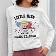 Little Miss Music Teacher Music Teacher Team Women Long Sleeve T-Shirt, funny design Little Miss Music Teacher Music Teacher Team Women Long Sleeve T-Shirt, funny design