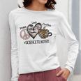 Peace Love Coffee Science Teacher Women Long Sleeve T-Shirt, Science Teacher Gifts, funny design Peace Love Coffee Science Teacher Women Long Sleeve T-Shirt, Science Teacher Gifts, funny design