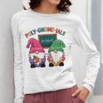 Poly-Gnome-Ials Algebra Teacher Calcul Teacher Women Long Sleeve T-Shirt, funny design