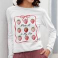 Pre K Is My Jam Teacher Team Crew Preschool Cute Strawberry Women Long Sleeve T-Shirt, funny design