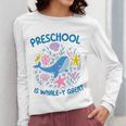 Preschool Is Whale-y Great Preschool Teacher Women Long Sleeve T-Shirt, funny design