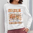 Pumpkin Spice Makes The Teacher Nice Teacher Graduation Women Long Sleeve T-Shirt, funny design Pumpkin Spice Makes The Teacher Nice Teacher Graduation Women Long Sleeve T-Shirt, funny design
