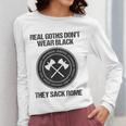 Real Goths Sack Rome History Teacher Women Long Sleeve T-Shirt, History Teacher Gifts, funny design
