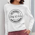 Retirement Class Of 2026 Count Down Progress Retired Teacher Women Long Sleeve T-Shirt, funny design