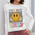 You Got This Retro Smile Motivational Testing Day Teacher Women Long Sleeve T-Shirt, funny design You Got This Retro Smile Motivational Testing Day Teacher Women Long Sleeve T-Shirt, funny design