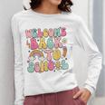 Retro Welcome Back To School Teacher Appreciation Boys Girls Women Long Sleeve T-Shirt, funny design Retro Welcome Back To School Teacher Appreciation Boys Girls Women Long Sleeve T-Shirt, funny design