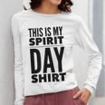 School Teacher Spirit Day Costume For Men Women Women Long Sleeve T-Shirt, funny design