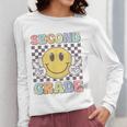 Second Grade Teachers Boys Girls Smile Face 2nd Grade Team Women Long Sleeve T-Shirt, funny design Second Grade Teachers Boys Girls Smile Face 2nd Grade Team Women Long Sleeve T-Shirt, funny design