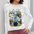 Skeleton Mad Scientist Halloween Costume Science Teacher Women Long Sleeve T-Shirt, Science Teacher Gifts, funny design Skeleton Mad Scientist Halloween Costume Science Teacher Women Long Sleeve T-Shirt, Science Teacher Gifts, funny design